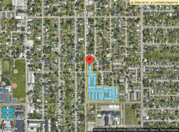  807 Walters St, Lake Charles, LA Parcel Map