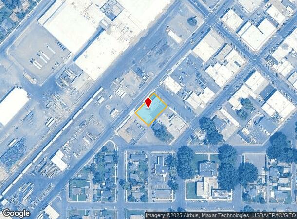 607 5Th St, Prosser, WA Parcel Map