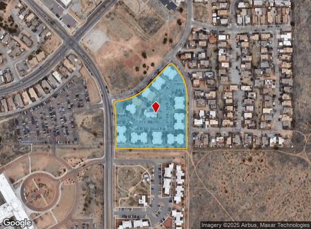  4551 Paseo Del Sol, Santa Fe, NM Parcel Map