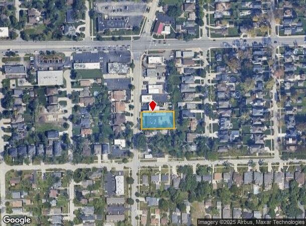  257 N West Ave, Elmhurst, IL Parcel Map