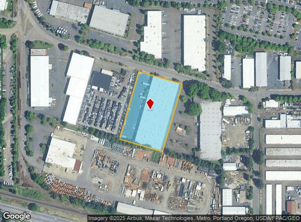  13210 Ne Whitaker Way, Portland, OR Parcel Map