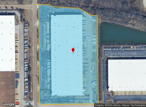 9124 Polk Ln, Olive Branch, MS Parcel Map