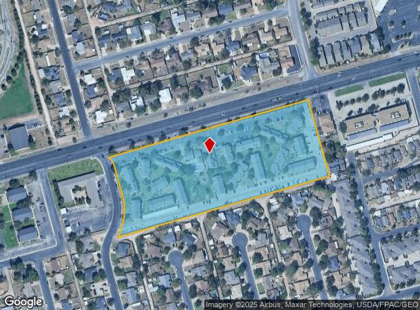  3601 Andrews Hwy, Midland, TX Parcel Map