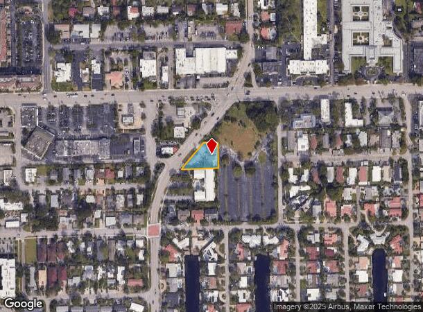  2500 Ne 15Th Ave, Wilton Manors, FL Parcel Map