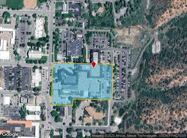 1906 Blake Ave, Glenwood Springs, CO Parcel Map