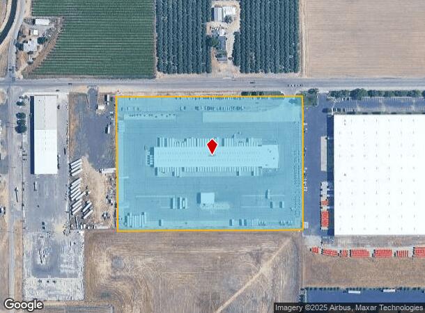  4195 E Central Ave, Fresno, CA Parcel Map