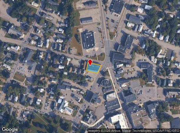 100 Elm St, Waterville, ME Parcel Map