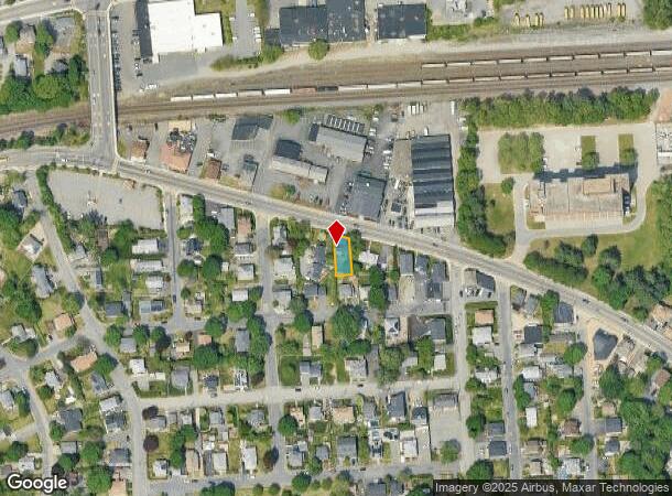  866 Waverley St, Framingham, MA Parcel Map
