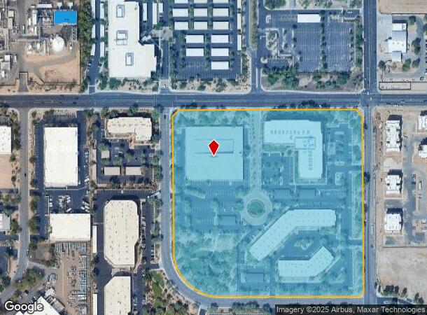 2545 W Frye Rd, Chandler, AZ Parcel Map