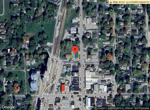  201 N Main St, Moweaqua, IL Parcel Map