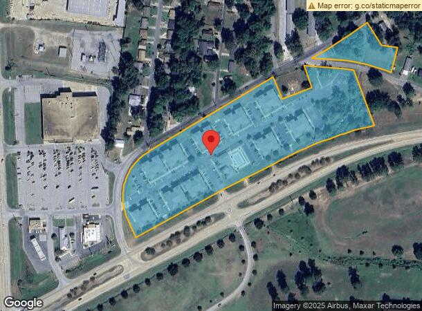  3800 University Pky, Natchitoches, LA Parcel Map