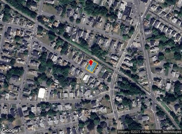 54 E Walnut St, Taunton, MA Parcel Map