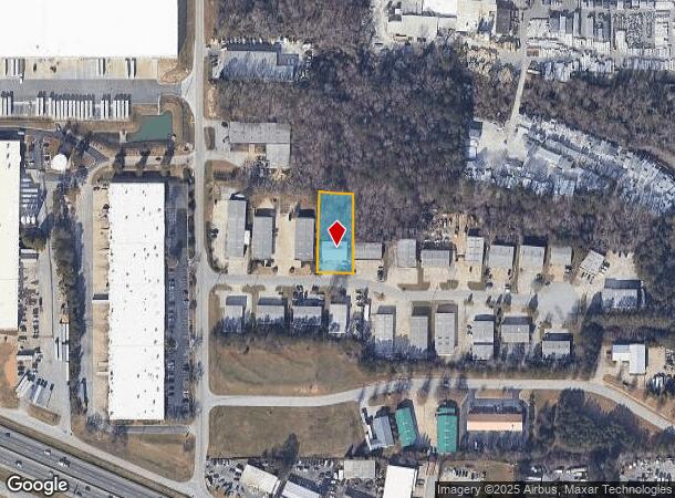  1307 Olympic Ct Sw, Conyers, GA Parcel Map