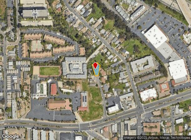  5045 Woodyard Ave, La Mesa, CA Parcel Map