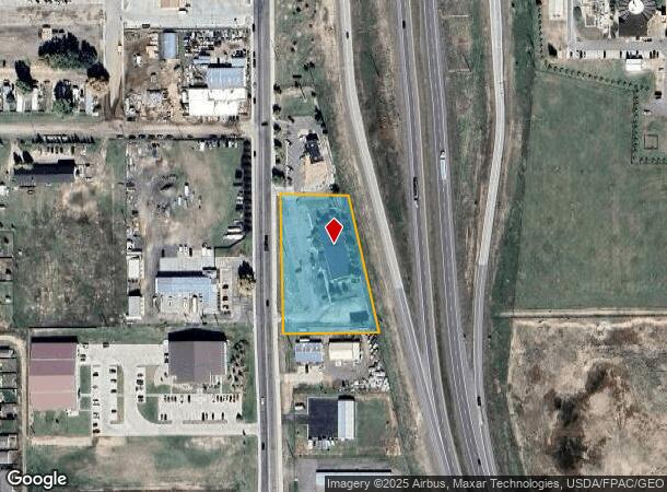 523 S Adams St, Laramie, WY Parcel Map