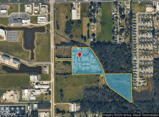 2824 S Burnside Ave, Gonzales, LA Parcel Map