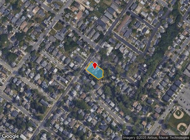  268 Terrace Ave, Hasbrouck Heights, NJ Parcel Map