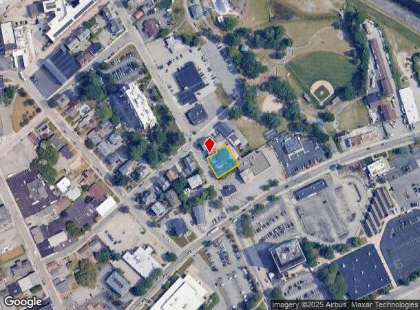 165 Pond St, Woonsocket, RI Parcel Map