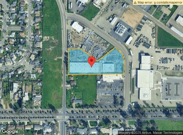  1331 S West Ave, Fresno, CA Parcel Map