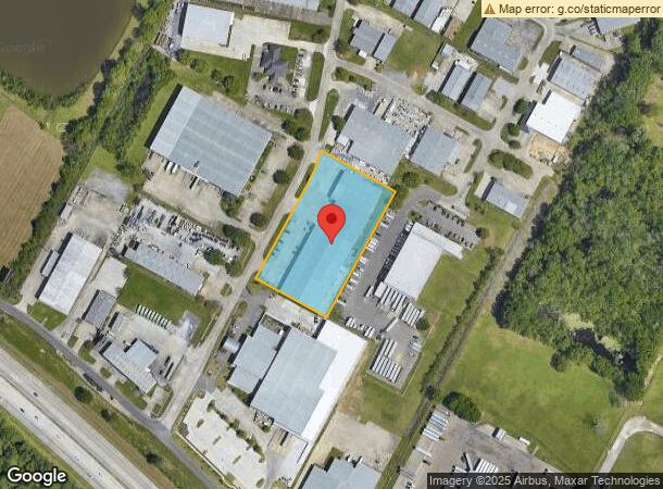  7155 Exchequer Dr, Baton Rouge, LA Parcel Map