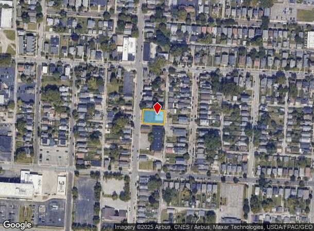  1380 S 4Th St, Columbus, OH Parcel Map