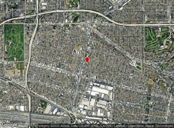  5221 E Beverly Blvd, Los Angeles, CA Parcel Map