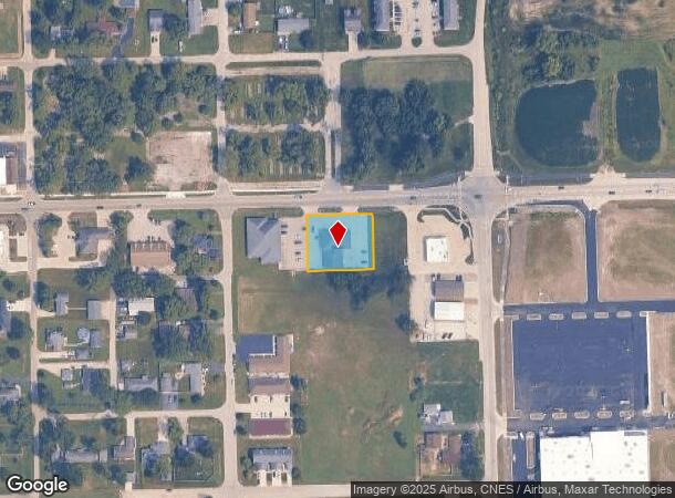 2585 E Division St, Diamond, IL Parcel Map