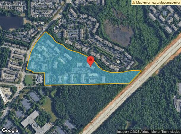  13085 Morris Rd, Alpharetta, GA Parcel Map