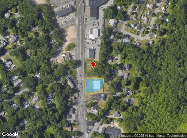  1145 Bedford St, Abington, MA Parcel Map