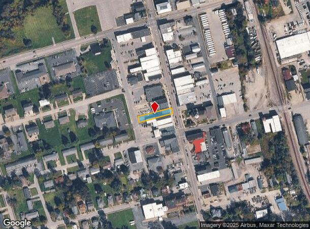  142 S Main St, Lawrenceburg, KY Parcel Map