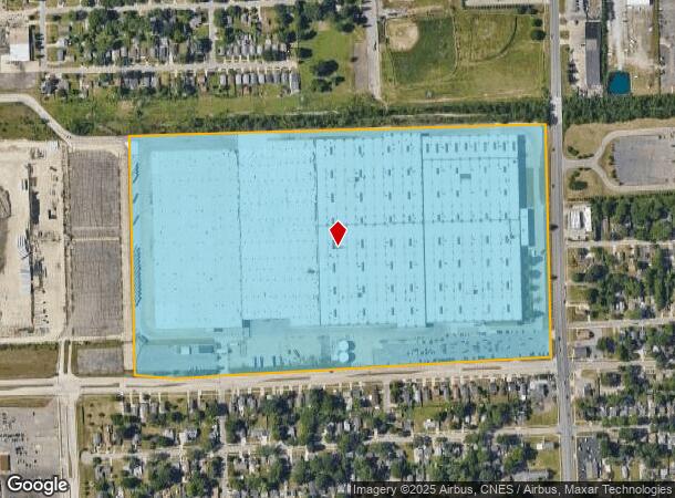 1251 Joslyn Ave, Pontiac, MI Parcel Map