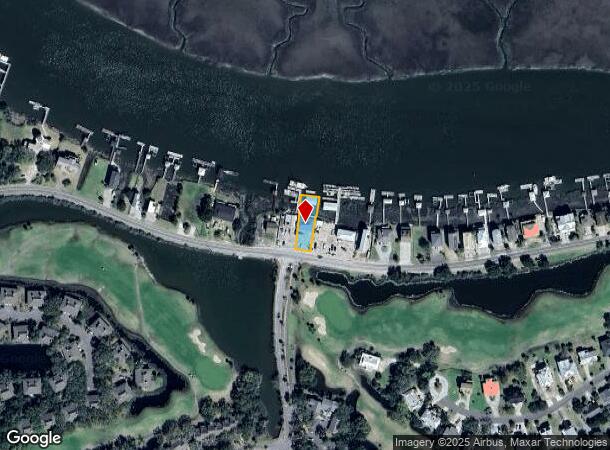  3730 Dock Site Rd, Edisto Island, SC Parcel Map