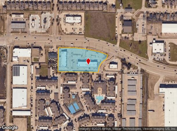 980 W Round Grove Rd, Lewisville, TX Parcel Map