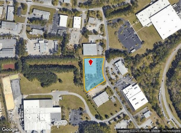  7271 Investment Dr, North Charleston, SC Parcel Map