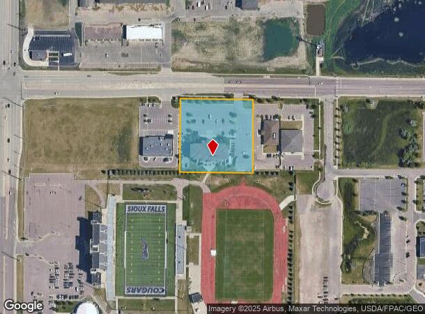  1601 E 69Th St, Sioux Falls, SD Parcel Map