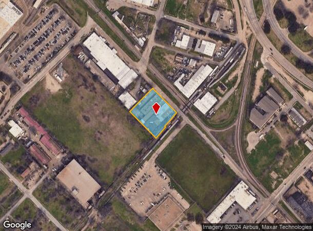  825 S Trunk Ave, Dallas, TX Parcel Map