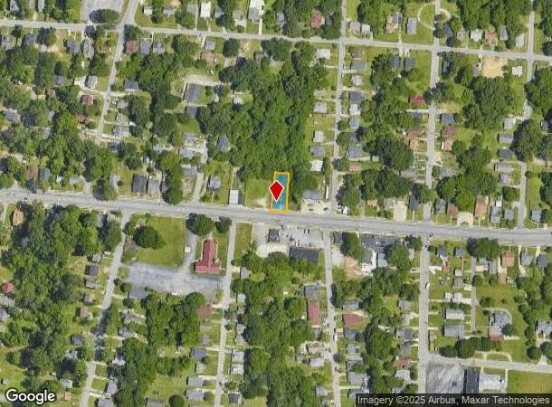  1905 E Green Dr, High Point, NC Parcel Map