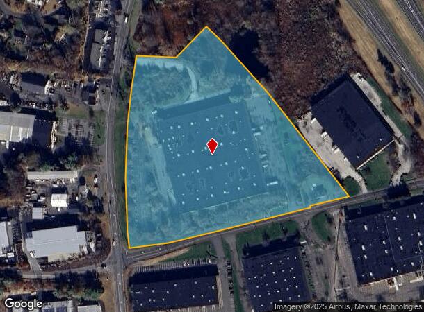  595 Federal Rd, Brookfield, CT Parcel Map