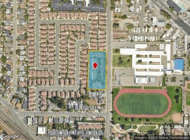  16183 Ashland Ave, San Lorenzo, CA Parcel Map