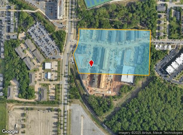 1030 S Razorback Rd, Fayetteville, AR Parcel Map