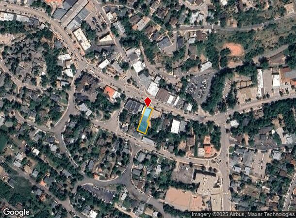 733 Manitou Ave, Manitou Springs, CO Parcel Map