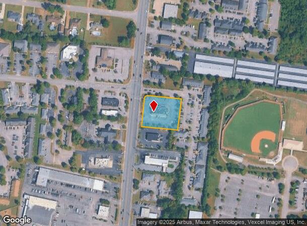  1816 Memorial Blvd, Murfreesboro, TN Parcel Map