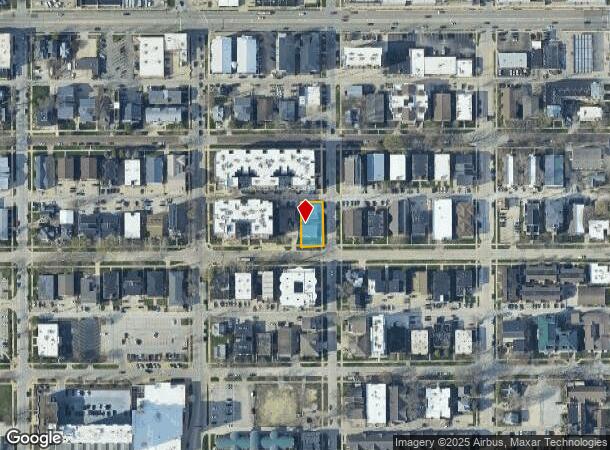  207 S 5Th St, Champaign, IL Parcel Map