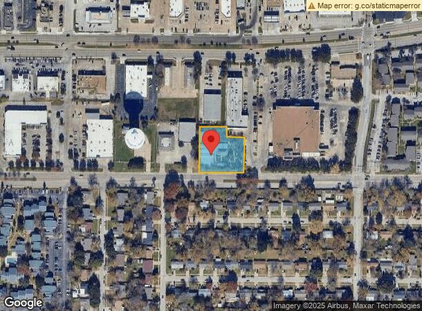  1211 E Arkansas Ln, Arlington, TX Parcel Map