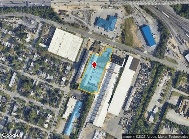 705 Chesapeake Ave, Brooklyn, MD Parcel Map