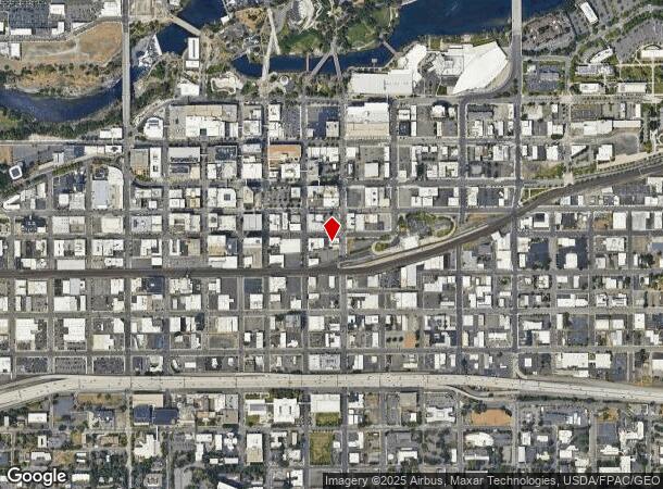  401 W 1St Ave, Spokane, WA Parcel Map