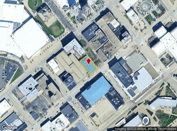 201 Sw Adams St, Peoria, IL Parcel Map