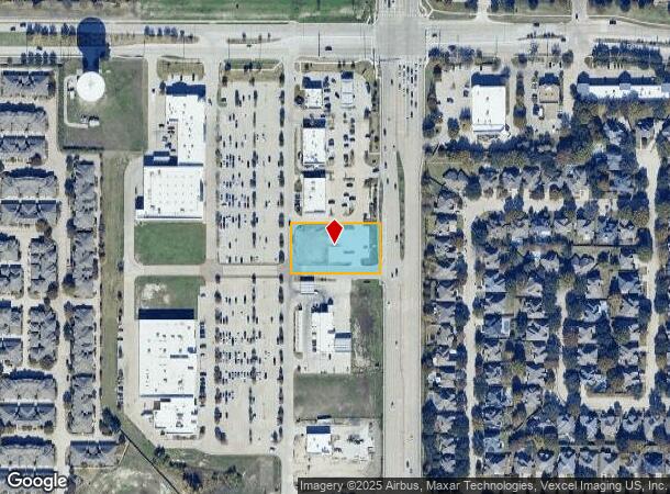 160 S Custer Rd, Mckinney, TX Parcel Map