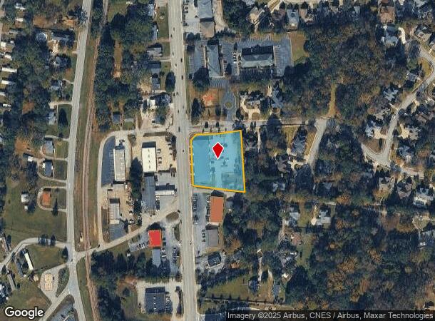 433 Se Main St, Simpsonville, SC Parcel Map