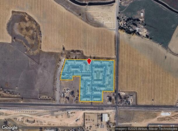 820 Merganser Dr, Fort Collins, CO Parcel Map